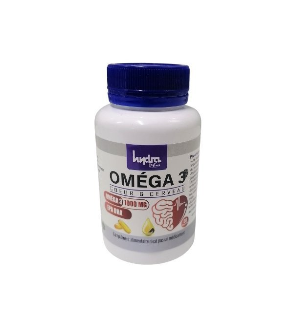 Hydra Plus Omega-3 60capsules Maroc