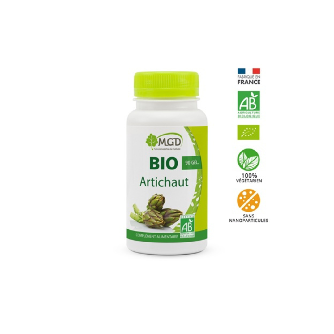 MGD Nature Artichaut Bio – 90 Gélules Maroc