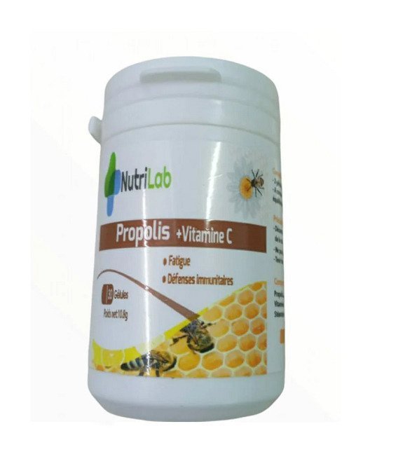 Nutrilab PROPOLIS +VITAMINE C 30Gelules Maroc