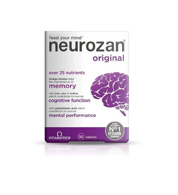 Vitabiotics Neurozan 30 Comprimés Maroc