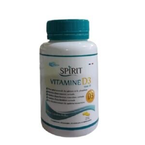 Spirit Vitamine D3 60 Capsules Maroc