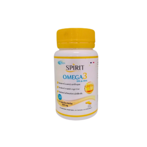 Spirit Omega 3 500mg 50 Capsules Maroc