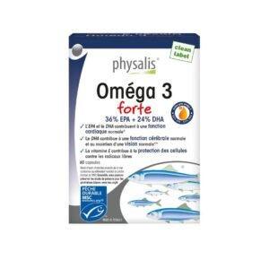 Physalis Omega 3 forte 60 Soft Gelules Maroc