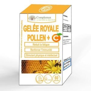 Complemax Gelee Royal Pollen + C 60 gelules Maroc