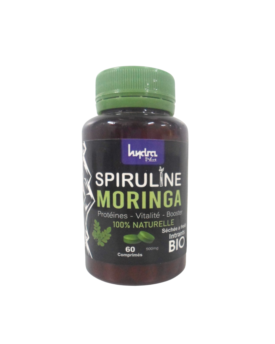 Hydra Plus Spiruline Moringa 60 Comprimes Maroc