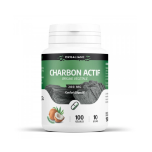 GPH Orgaliane Charbon Vegetal Actif 200 Gelules Maroc