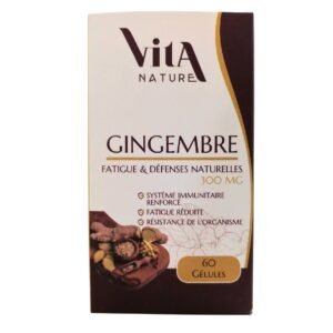 Vita Nature Gingembre 300mg 60 Gelule Maroc