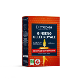 Dietaroma Ginseng & Gelee Eoyale 20 Ampoules Maroc