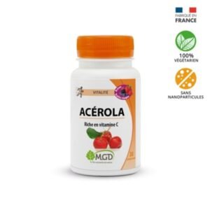 MGD Nature Acerola Fruits Rouge 30 Gelules Maroc