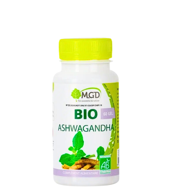 MGD Nature Ashwaganda 60 Gelules Maroc