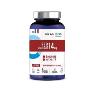 Granions Fer Bisglycinate14 mg B60 gélules Maroc
