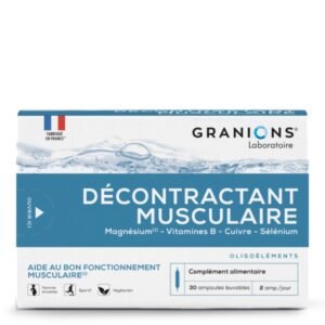 Granions Décontractant musculaire B30 ampoules Maroc