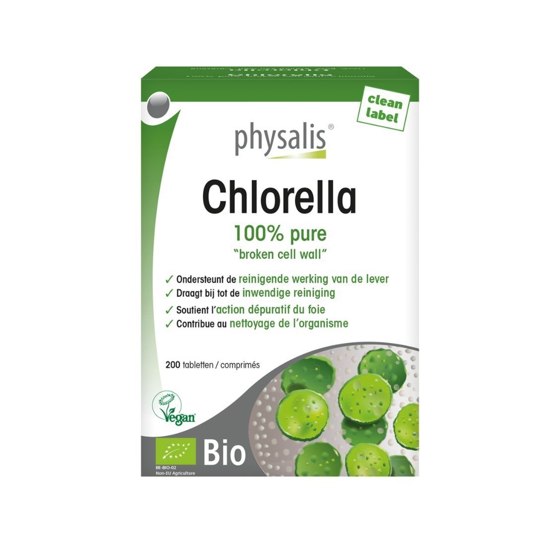Physalis Chlorella 200 Comprimes Maroc