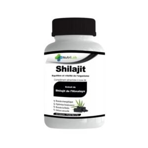 Nutrilab Shilajit 60 Gelules Maroc