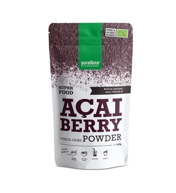 Purasana POUDRE DE BAIE D’AÇAI 100G Maroc