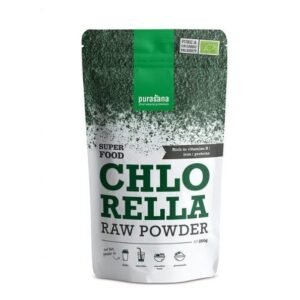 Purasana POUDRE DE CHLORELLA 200G Maroc