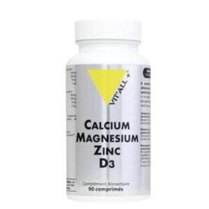 Vit’All+ CALCIUM MAGNESIUM ZINC D3 90 COMPRIMES Maroc