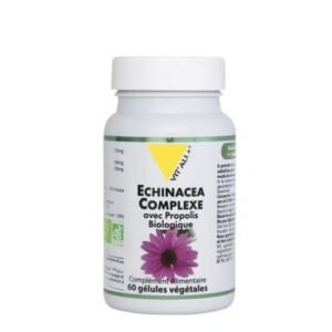 Vit’All+ ECHINACEA COMPLEXE BIO AVEC PROPOLIS 60 GELULES Maroc