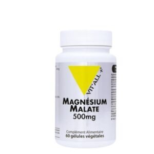 Vit’All+ MAGNESIUM MALATE 500MG 60 GELULES Maroc