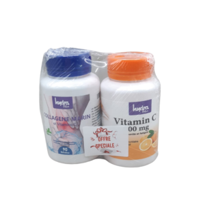 Hydra Plus Collagene Marin 90gelules+Vitamin C 36 Comprimes Pack Maroc