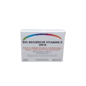 Bio Recherche Bio-Recherche Vitamine D 200UI 30 Gelules Maroc