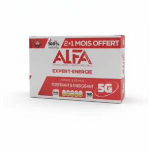 Alfaderm 3 Unites Expert Energie 2+1 Mois Offert Maroc