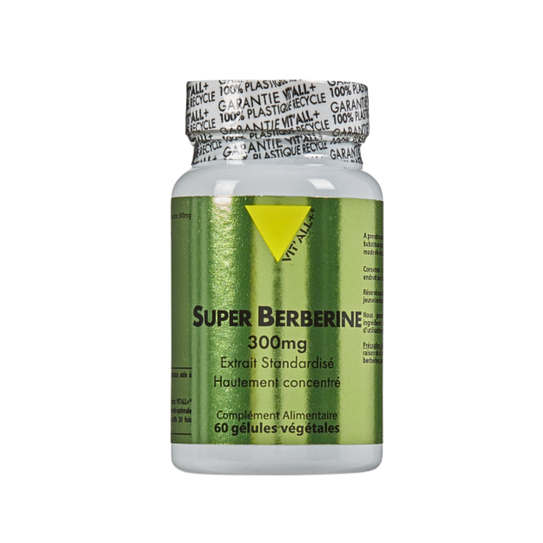 Vit’All+ Vit’all+ Super Berberine 60 Gelules Maroc
