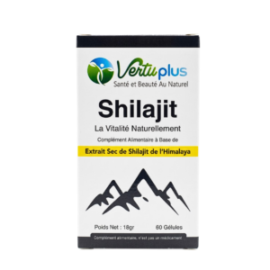 Vertu Plus Shilajit 60 Gelules Maroc
