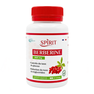 Spirit Berberine 500mg 60 Gelules Maroc