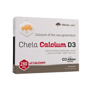 Chela Mag CHELA CALCIUM D3 280 MG DE CALCIUM 30 CAPSULES Maroc