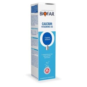 Biofar Calcium D3 20 capsuls Maroc