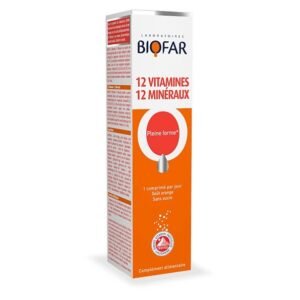 Biofar 12 vitamine 20 capsules Maroc