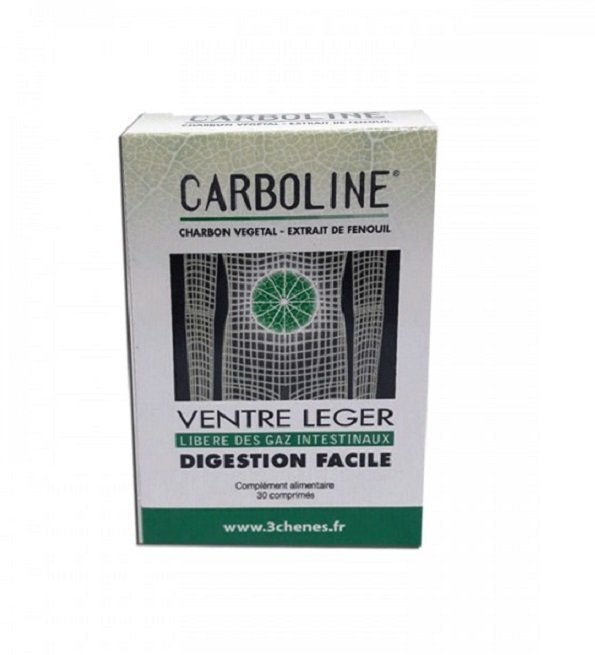 Biofar CARBOLINE VENTRE LEGER 30 COMPRIMÉS Maroc