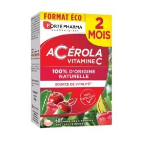 Forté Pharma Acérola Vitamine C – 60 Comprimés Maroc