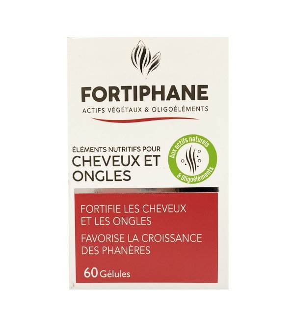 Fortiphane Cheveux & Ongles 60 Gélules Maroc
