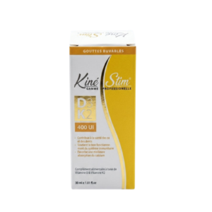 Kine Stim Vitamine D3+k2 400UI 30ml Maroc