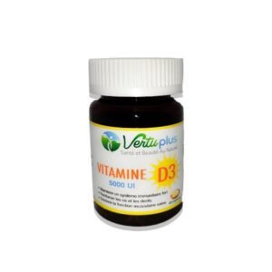 Vertu Plus Vertuplus vitamine D3 60 capsules Maroc